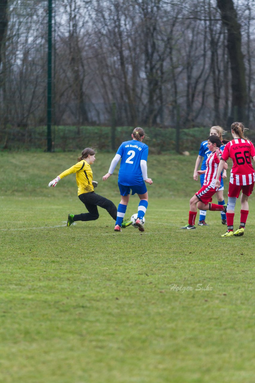 Bild 112 - C-Juniorinnen FSG-BraWie 08 - TuS Tensfeld : Ergebnis: 0:8